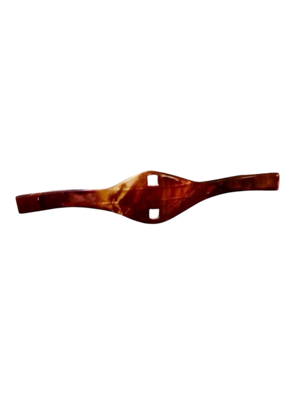 Unique 1970’s Vintage French Barrette in Tortoiseshell, 4” long, Deadstock
